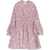 SIMONETTA Dress With Ruffled Collar And Sleeves MULTICOLOUR