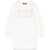 Balmain Sweatshirt Logo Dress WHITE