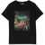 Versace Versace Blinding Lights Print Jersey T-Shirt BLACK