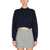 Max Mara Wool And Cashmere Crew Neck Sweater BLUE