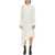 Acne Studios Satin Chemisier Dress WHITE