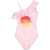 Givenchy Sunset Logo One Piece Swimsuit PINK