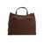 MARCELLA GIANNI CHIARINI LEATHER BAG Brown