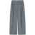 Pinko Pinko Wide-Leg Patre Trousers With Rhinestones GREY