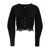 Pinko Pinko 'Dosaggio' Cropped Cardigan Black