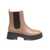 Michael Kors Michael Kors Leather Ankle Boot BROWN