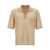 Saint Laurent Saint Laurent 'Cassandre' Polo Shirt Beige