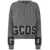 GCDS Gcds Ribbed Low Logo Sweater Clothing GREY