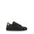 Balmain 'B-Court Flip' Sneakers With Logo Lettering In Leather Man Black