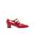 CAREL PARIS Carel Paris Red Leather Pumps RED