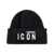 DSQUARED2 DSQUARED2 Knit Beanie Wool Accessories Black