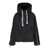 KhrisJoy Black Down Jacket With Branded Drawstring In In Tech Fabric Woman Black