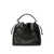 Brunello Cucinelli Brunello Cucinelli Bucket Bag In Soft Leather With Monili Black