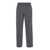 Fabiana Filippi Grey Pants With Elastic Waistband In Wool Blend Woman GREY