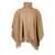 Fabiana Filippi Fabiana Filippi Wool And Silk Blend Cape BROWN