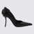 Diesel Diesel Black Leather Pumps Black