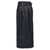 ROTATE Birger Christensen 'Midi Paper Waist' skirt Blue