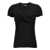 ROTATE Birger Christensen 'Fitted Twisted' T-shirt Black