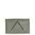 Dries Van Noten Logo leather clutch bag Gray