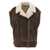 Brunello Cucinelli Shearling vest Brown