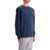 MAISON KITSUNÉ "Chillax Fox Patch Sweat INK BLUE