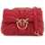 Pinko Love Puff Mini Butterfly Quilt Bag ROSSO-ANTIQUE GOLD