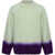 Sacai Sweater L/GREEN×PURPLE