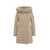 Peuterey Long down jacket 'Seriola ML 04' Beige