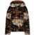 JW Anderson JW Anderson Faux-Fur Hooded Jacket BROWN