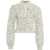 Baum und Pferdgarten Knit sweater with zip 'Chesa' White