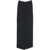 Semicouture Maxi skirt in cady 'Clemence' Black