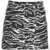 Baum und Pferdgarten Mini skirt with animal print 'Silie' Black