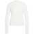 Kaos Fluffy knit pullover White