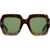 Gucci Square Sunglasses BROWN