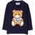 Moschino T-Shirt Con Teddy Bear In Cotone BLUE