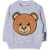 Moschino Felpa Teddy Bear Con Ricamo GREY