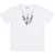 Marcelo Burlon Double Chain Feather Tee S/S WHITE