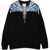 Marcelo Burlon Blue Birds Wings Crewneck BLACK