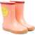 Bobo Choses Yellow Faces Rain Boots ORANGE