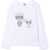 Karl Lagerfeld T-Shirt Karl & Choupette Con Strass WHITE