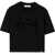 MSGM T-Shirt Corta Jersey BLACK