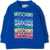 Moschino Felpa In Cotone Con Logo BLUE