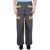 Gucci Cotton Fabric Pants With Gg Inserts MULTICOLOUR