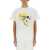 Alexander McQueen Obscured Skull T-Shirt WHITE