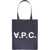 A.P.C. Tote Bag "Laure" BLUE