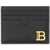 Balmain Card Holder With Logo BLACK