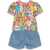 Moschino T-Shirt And Shortsset MULTICOLOUR