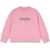 Palm Angels Pa Flames Regular Crewneck PINK