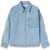 Palm Angels Overlo.track Chambray Osshirt BLUE