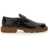 Maison Margiela Leather Monk. BLACK